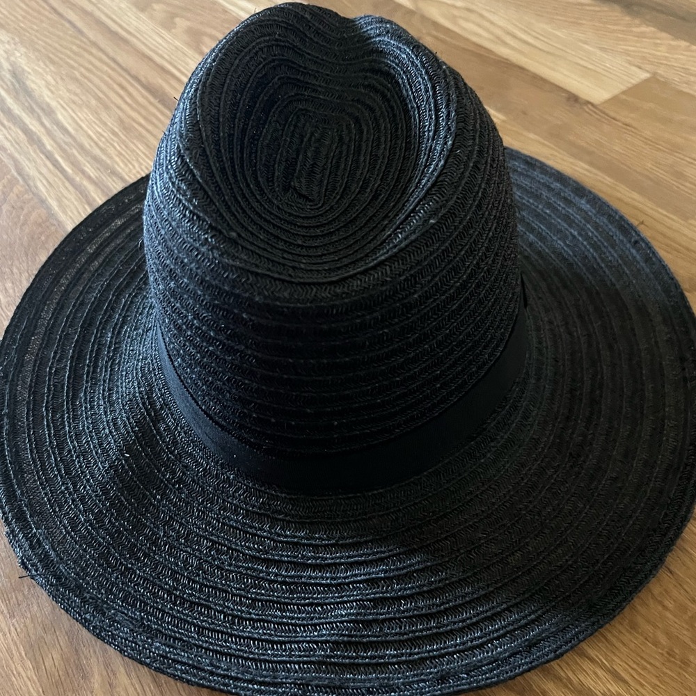Eugenia Kim Packable Black Fedora Hat.